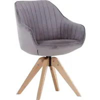 Hom`in ŽIDLE S PODRUČKAMI, velur, jílová barva