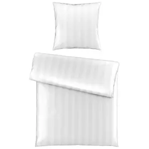 Novel POVLEČENÍ, satén, bílá, 135/200 cm