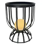 ODKLÁDACÍ STOLEK, černá