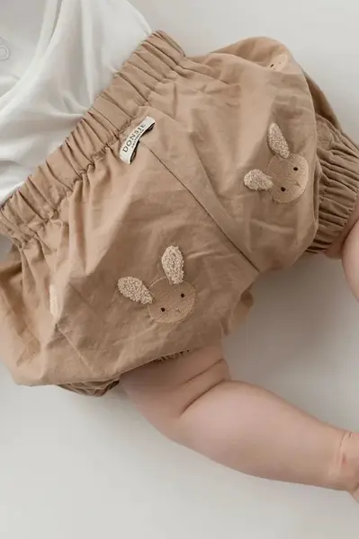 Dětské bavlněné šortky Donsje Carson Bloomers Fluffy Bunnies