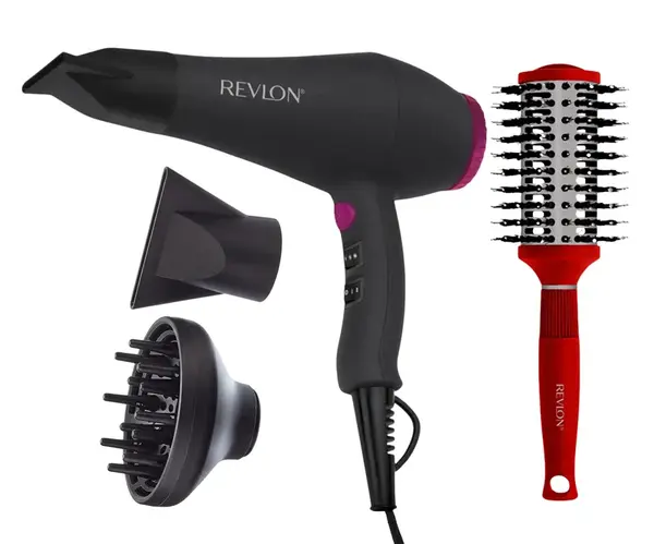 Profesionální fén na vlasy Revlon Smooth Brilliance RVDR5251E - 2000 W + kartáč zdarma + dárek zdarma