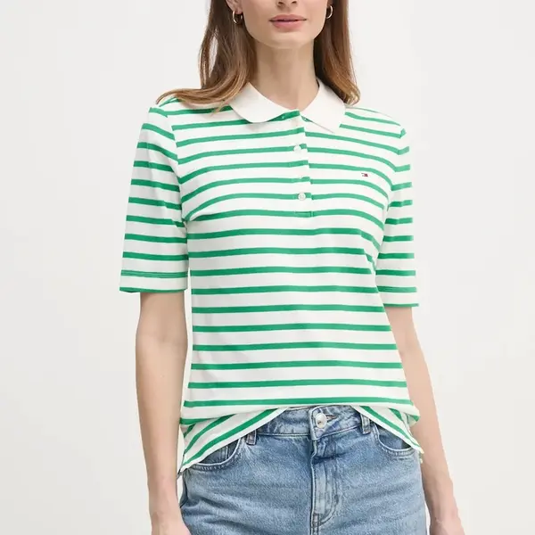 Polo tričko Tommy Hilfiger tmavomodrá barva, WW0WW43224