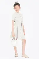 Dívčí šaty Guess béžová barva, mini, J5RK17 WH2K0