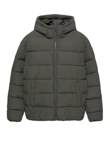 Pull&Bear Prechodná bunda  tmavosivá