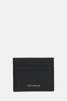 Kožené pouzdro na karty Coccinelle černá barva, E2 SSL 12 01