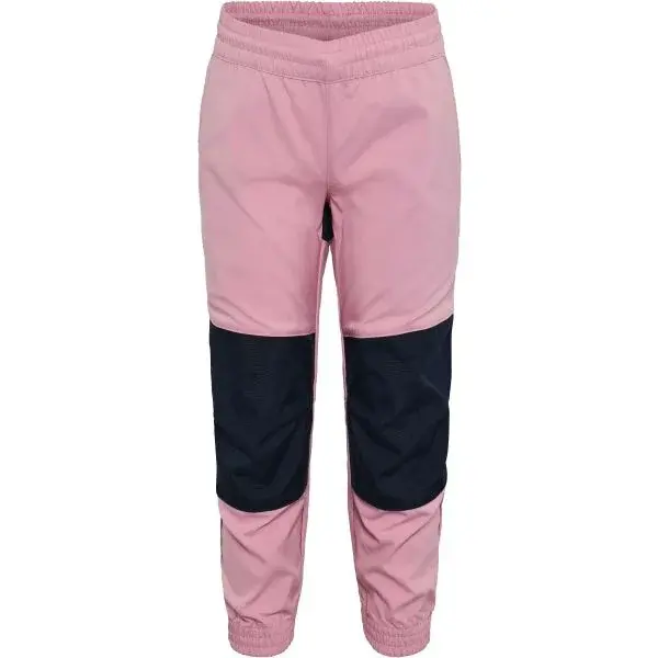 DIDRIKSONS FLOX Dívčí softshellové kalhoty, růžová, velikost