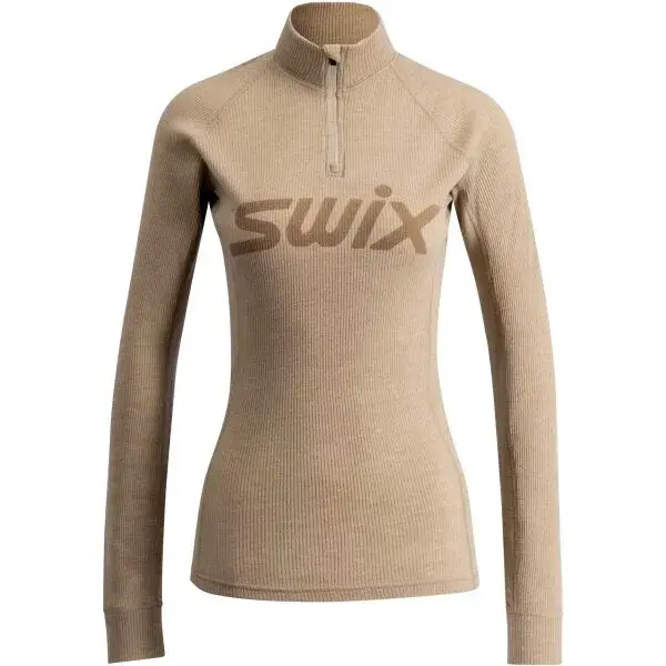 Swix RACEX MERINO Dámské funkční triko, béžová, velikost