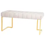 TABURETOVÁ LAVICE, kov, plast, 47/48/100 cm