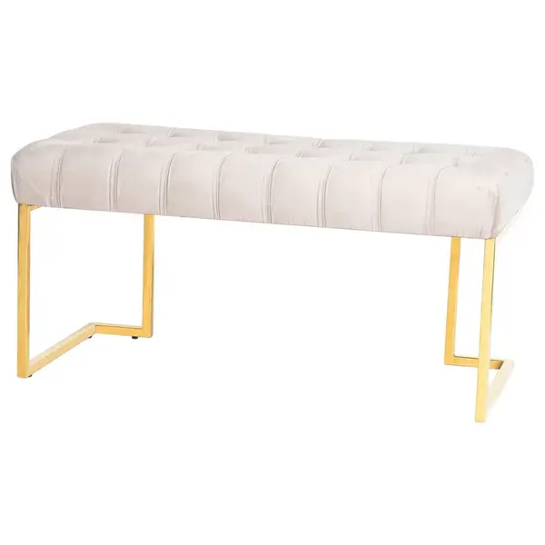 TABURETOVÁ LAVICE, kov, plast, 47/48/100 cm