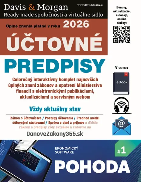 Účtovné predpisy 2026 - Redakčný