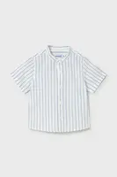 Dětská košile s příměsí lnu Mayoral