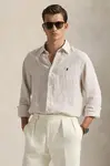 Lněná košile Polo Ralph Lauren