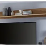 Nástěnná police Canyon, dub, 167 cm