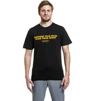 Meatfly pánské tričko Tomas Never Too Old Black | Černá | Velikost L | 100% bavlna