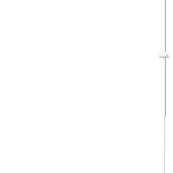 Stojan pro lampu na zeď Willow wall hanger single white H 123 cm - UMAGE