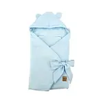 EKO Vak na spanie do autosedačky mušelínový Blue 110x100 cm