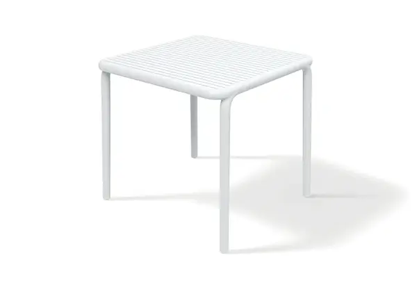 Ferne Jídelní stůl BRENE 80 x 80 x 76 cm, bílá