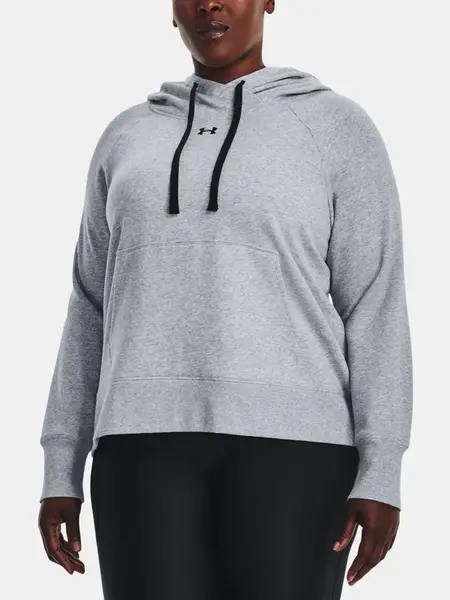 Under Armour Mikina Rival Fleece HB Hoodie&-GRY - Dámské