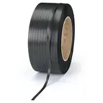 Cenově výhodná PP vázací páska, 12 x 0,55 mm, návin 2800m, černá, pevnost v tahu 145kg | RAJA