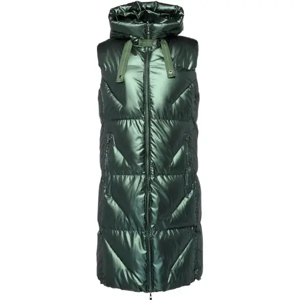 TRIMM PEGGY Dámska vesta, tmavo zelená, veľkosť