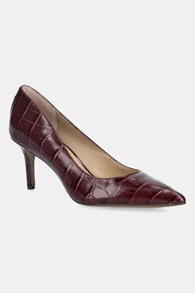 Kožené lodičky Lauren Ralph Lauren Lanette