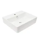 VitrA Nuo umývadlo 50x44 cm s otvorom uprostred 7431-003-0001