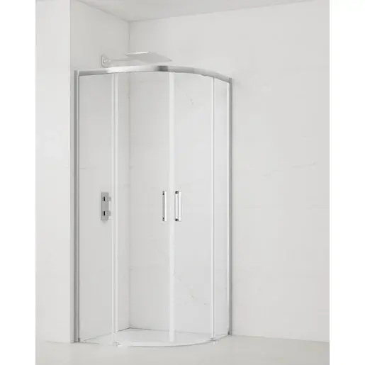 Sprchový kút štvrťkruh 90x90 cm SAT TEX BB SATTEXSBB90CRT