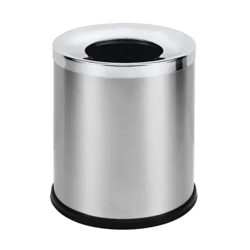 Bemeta Hotelové vybavení odpadkový kôš voľne stojací 7,5 l čierna mat 150115161