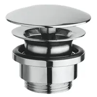 Prietoková zátka SAT k umývadlám bez prepadu CR PZATKA