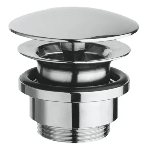 Prietoková zátka SAT k umývadlám bez prepadu CR PZATKA