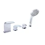 Vaňová batéria RAV Slezák so sprchovacím setom chróm D467.5P