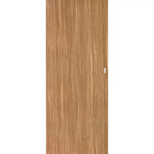 Interiérové dvere Naturel Ibiza posuvné 80 cm orech karamelový posuvné s dierovanou drevotrieskou IBIZAOK80PODTD