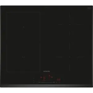 Indukčná varná doska Siemens 60 cm inštalácia na pracovnú dosku bez rámčeka ED651HSC1E