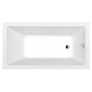 Polysan Noemi obdĺžniková vaňa 150x80 cm akrylát ľavá aj pravá biela matná 71727.11