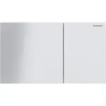 Ovládací tlačítko Geberit Sigma70, sklo, bílá, 115.622.SI.1