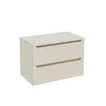 Kúpeľňová skrinka s krycou doskou Naturel Stilla 80x60x45 cm kašmír mat STILLADK08057D