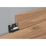 Lišta soklová Naturel hnedá, MDF, dĺžka 260 cm, výška hrany 58 mm, K58C5549