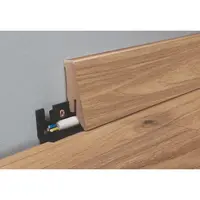 Lišta soklová Naturel hnedá, MDF, dĺžka 260 cm, výška hrany 58 mm, K58C5549