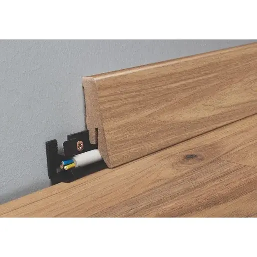 Lišta soklová Naturel hnedá, MDF, dĺžka 260 cm, výška hrany 58 mm, K58C5549