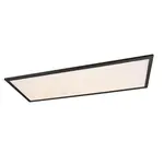 LED stropné osvetlenie Reality Alpha čierna R62328032