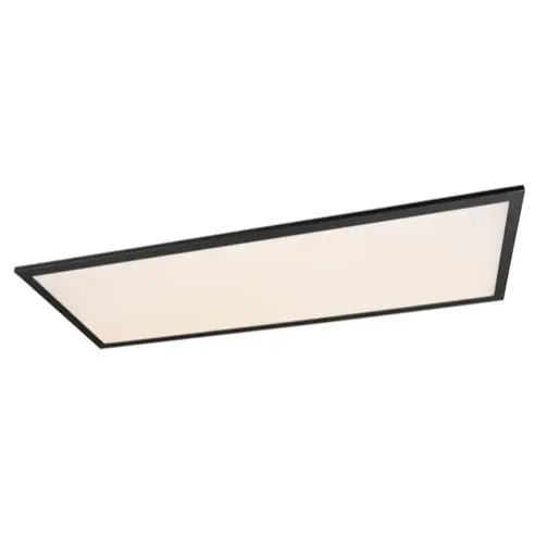 LED stropné osvetlenie Reality Alpha čierna R62328032