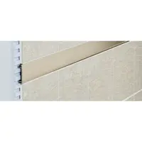 Lišta dekoračná "U" Havos, hliník elox, dĺžka 250 cm, šírka 25 mm, LALEXOZ25