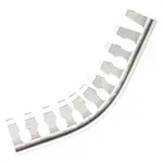 Lišta schodová "L" Havos hliník, hliník, dĺžka 250 cm, výška hrany 10 mm, ALF10250