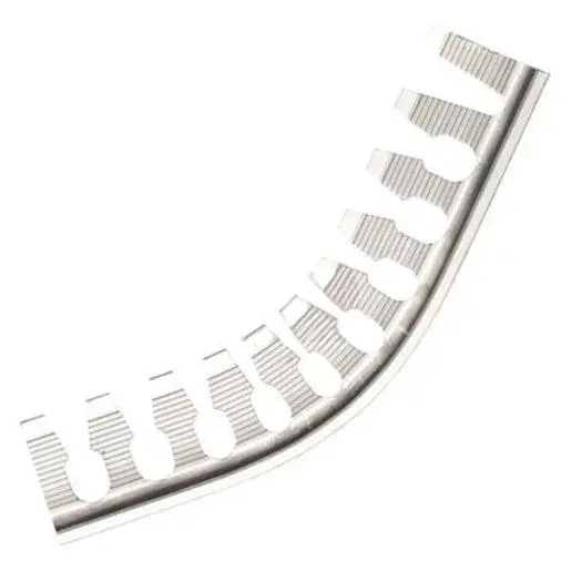 Lišta schodová "L" Havos hliník, hliník, dĺžka 250 cm, výška hrany 10 mm, ALF10250