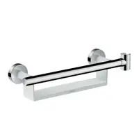 Hansgrohe Unica madlo s držiakom biela/chróm 26328400