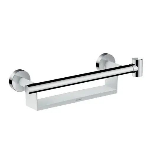 Hansgrohe Unica madlo s držiakom biela/chróm 26328400