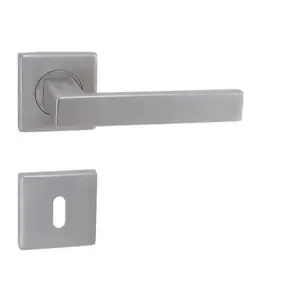 Kľučka Naturel Quadra HR, brúsená nrz, PZ QUADRAHRBNWB