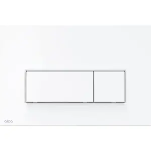 Ovládacie tlačidlo Alca pre predstenové inštalačné systémy, biela-mat M576