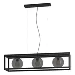 Závesné osvetlenie Eglo ARANGONA čierna 390215