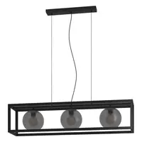 Závesné osvetlenie Eglo ARANGONA čierna 390215